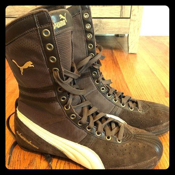 puma boots vintage